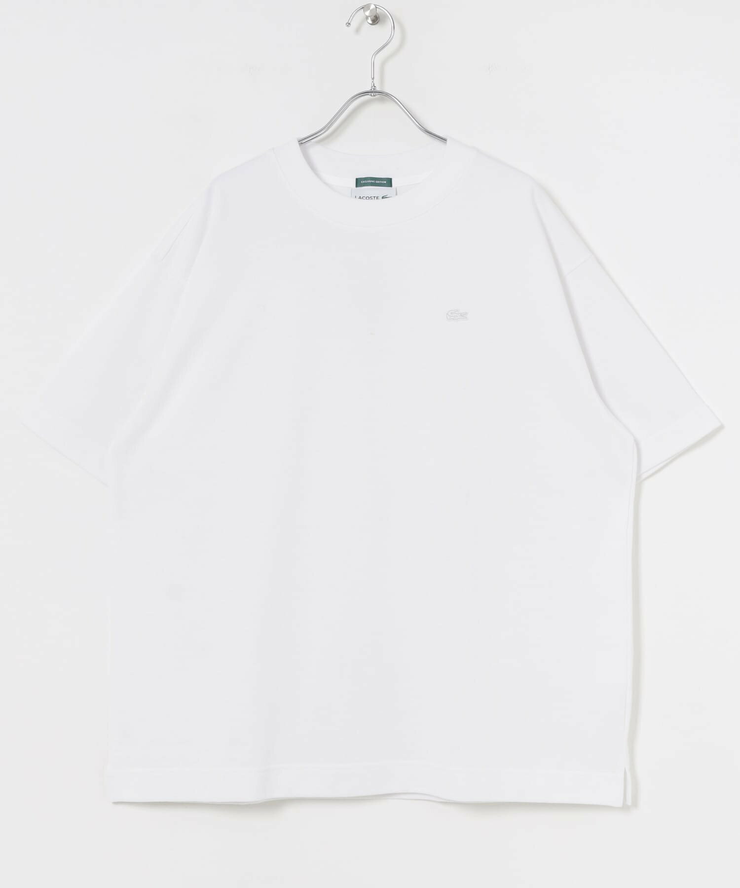 『別注』LACOSTE*UR moss stitch short-sleeve t-shirts